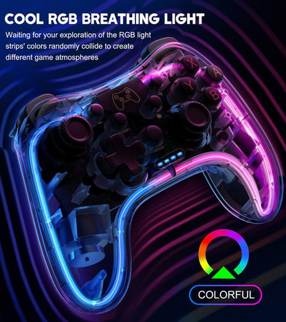 Wireless Switch Pro Controllers with RGB Light