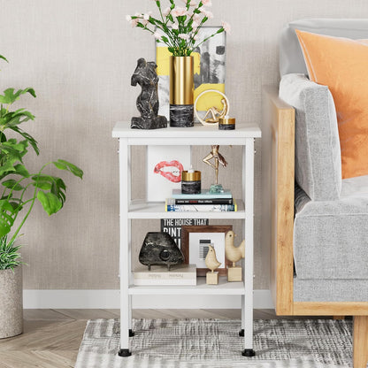 Modern Nightstands X-Design Side End Table Night Stand with Storage Shelf for Bedroom,Living Room,